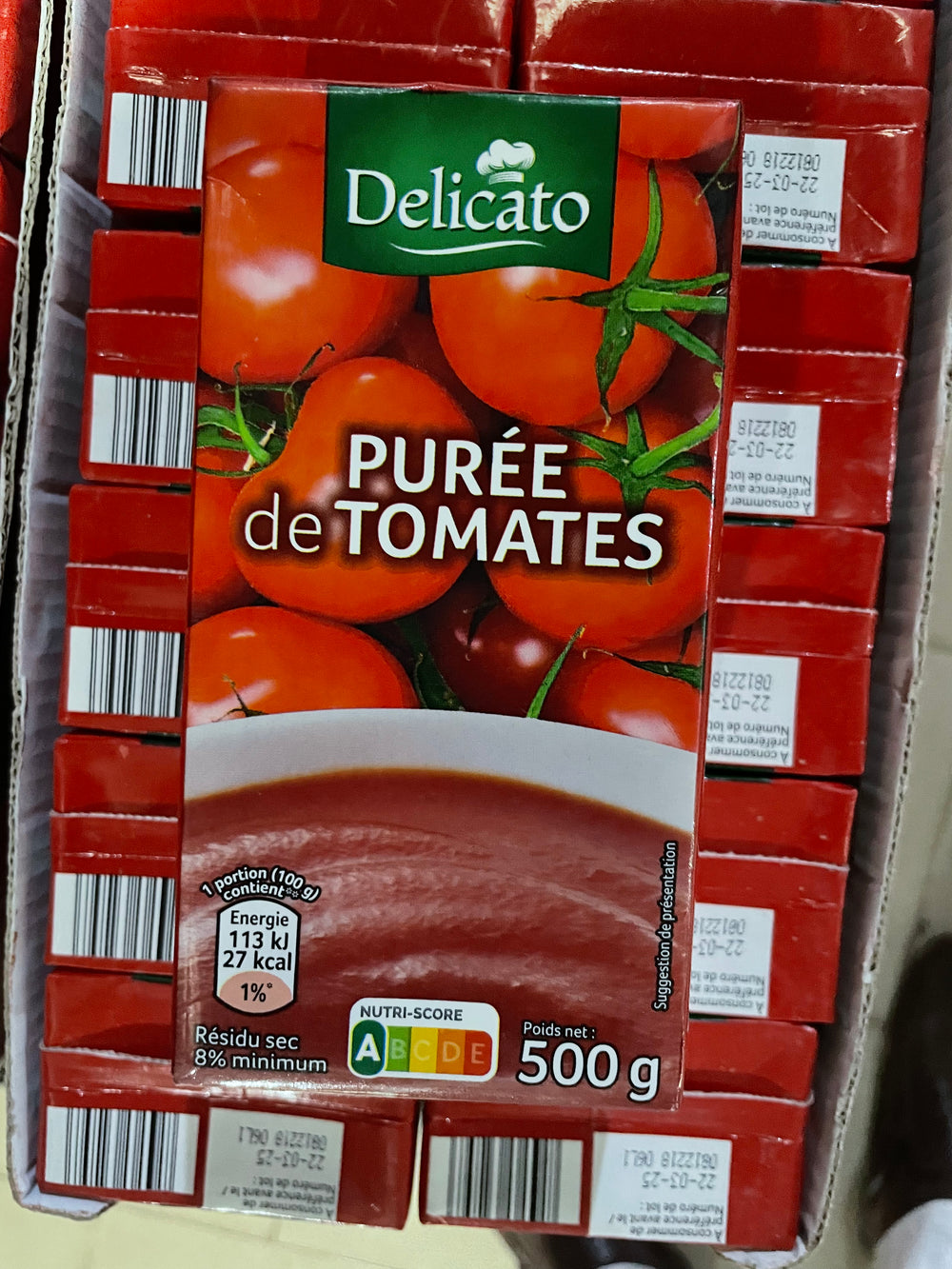 Purée de Tomates Delicato 500g DLC: 22-MAR25