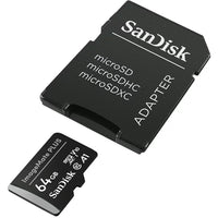 
              SanDisk 64GB ImageMate PLUS microSDXC UHS-1 Memory Card with Adapter - 130MB/s,
            