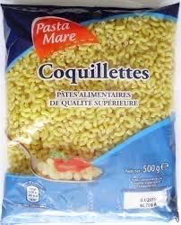 Coquillettes - Pâtes alimentaires de qualité supérieure - Pasta Mare - 500g DLC: 08/2023