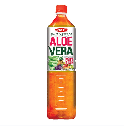 Okf Farmers Aloe Drink 1.5L (Fruit Punch) DLC: 04 l-SEP21