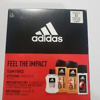 Adidas Ice Dive 4pc Après Rasage - Gel Douche 3 en 1 - Parfum Corps