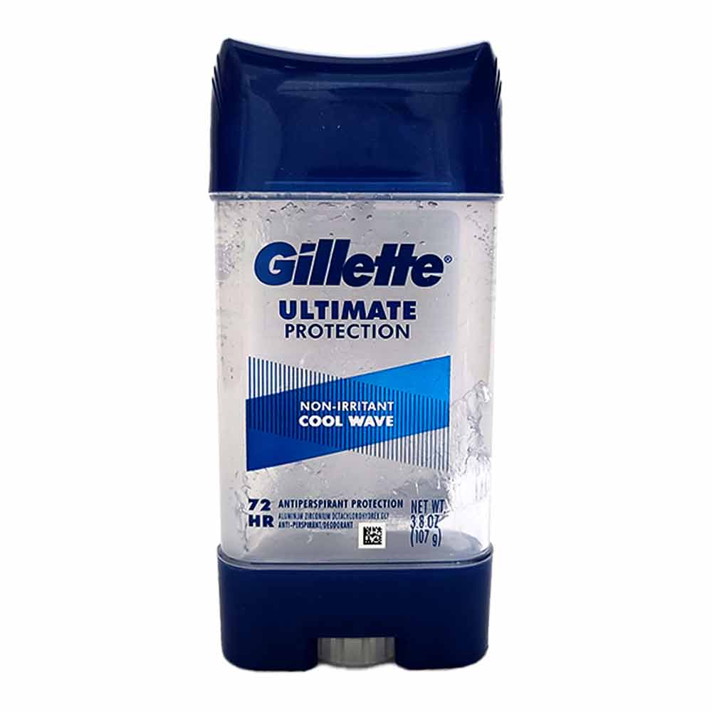 Gillette Ultimate Protection Non-Irritant Cool Wave Antiperspirant 72HR 107g