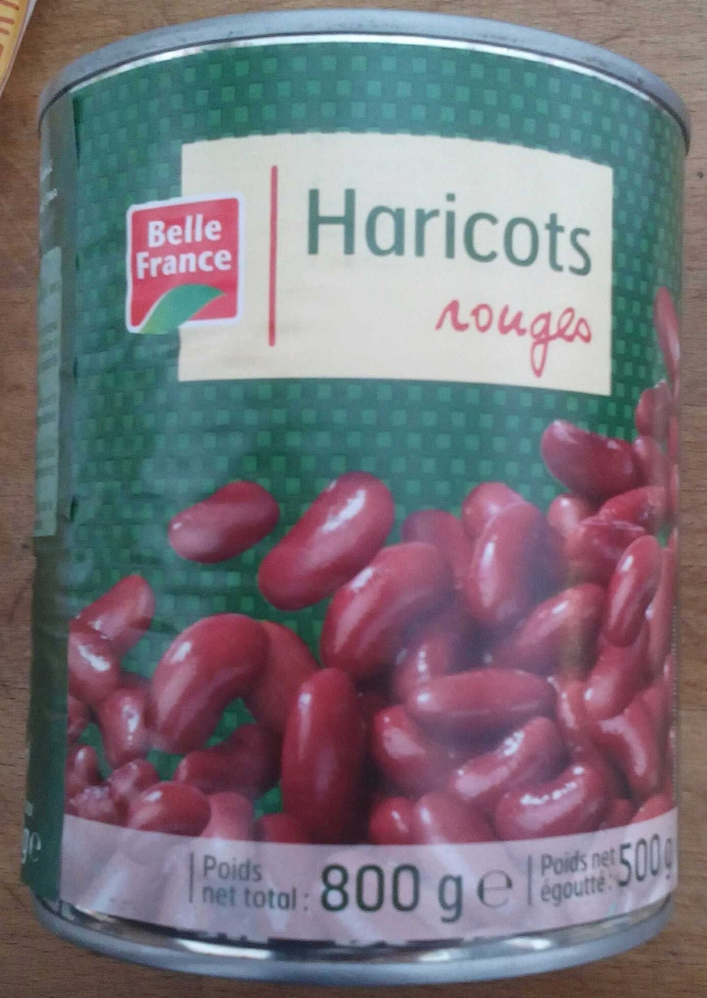 Haricots rouge - Belle France - 800 g (égoutté : 500 g) DLC: DEC/2023