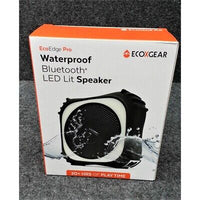 
              EcoXGear EcoEdge Pro Waterproof Bluetooth LED Lit Smart Speaker, 20W Black
            