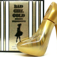 FRAGRANCE COUTURE BAD GIRL GOLD POUR FEMME EAU DE PARFUM SPRAY 3.4 Oz / 100 mL