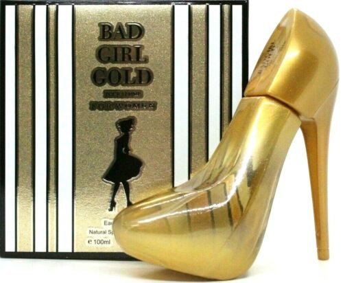 FRAGRANCE COUTURE BAD GIRL GOLD POUR FEMME EAU DE PARFUM SPRAY 3.4 Oz / 100 mL