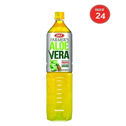 Okf Farmers Aloe Drink (Pineapple) 1.5L DLC 19-MAY22