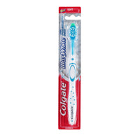 Brosse à dents Colgate Max White, tête complète, moyenne (plusieurs couleurs)