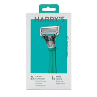 
              Harry's Men's Razor with 2 Razor Blades - Forest Green
            