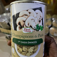 Champignons de Paris 1er Choix Émincés DLC: 24-MAR26