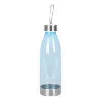 
              Bouteille d'eau en plastique bleu de  650 ml
            