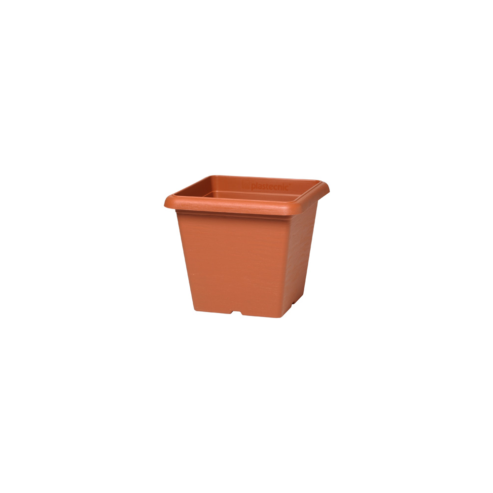 Plastecnic Vaso Quadro Terrae Terracotta 30cm/ 12L