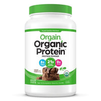 Orgain Organic Protein Plant Based Powder Creamy Chocolate Fudge  DLC: 02-AOÛT23