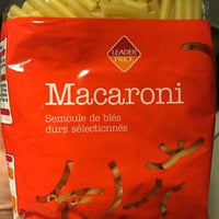 Macaroni - Leader Price 500g DLC: MAR23