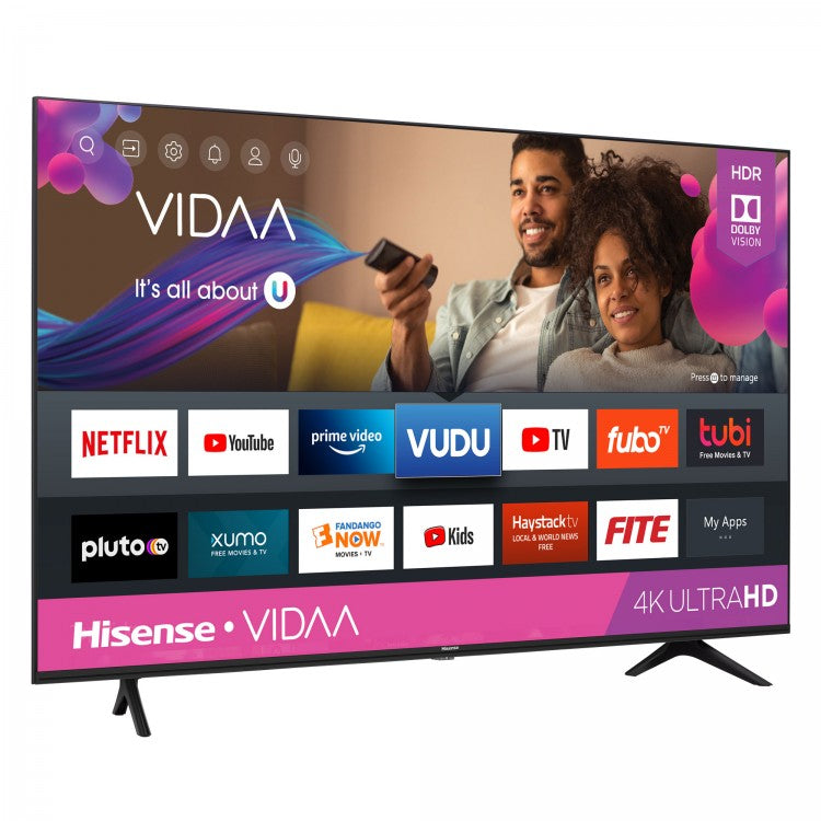 Hisense smart TV powered by vidaa 75 pouce A6