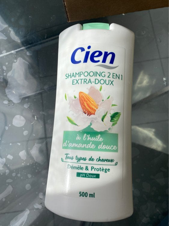 Shampooing 2 en 1 extra-doux à l'huile d'amande douce