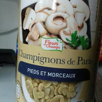 Champignons de Paris 400g DLC: 05-DEC25