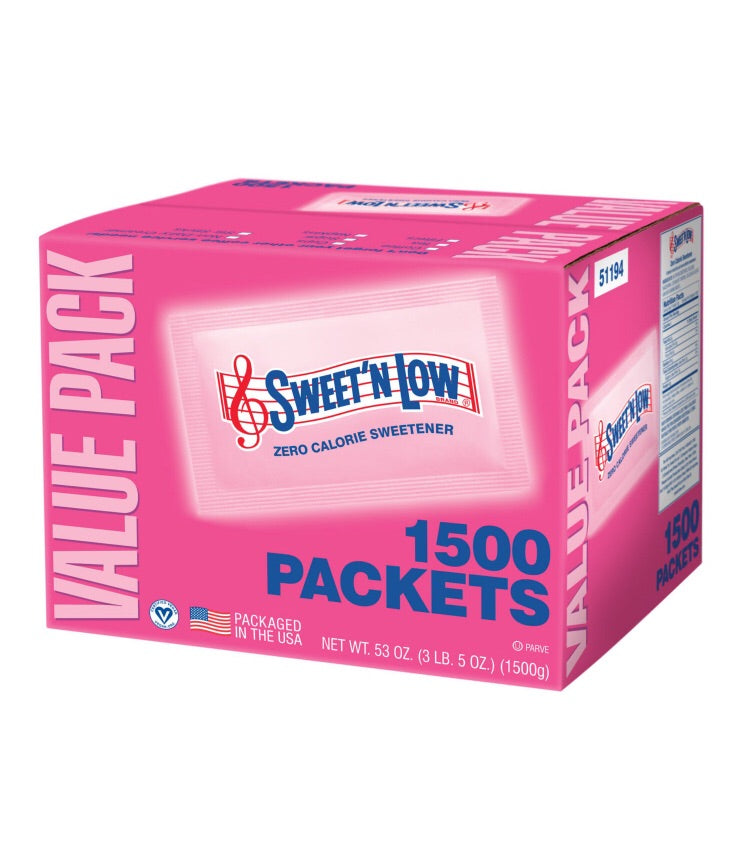 Sweet’ N Low zero Calorie(1500 Pièces). DLC: 26 Dec25