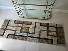 Orian Kaito 182cm X 60cm Hall Hallway Carpet Runner Rug Beige / Multi colour New