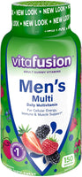 
              vitafusion Gummy Vitamins for Men, Berry Flavored Daily Multivitamins for Men, 150 Count DLC; 04/23
            