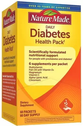 NATURE MADE DIALY DIABETES HEALTH PACK DLC: JUN-23