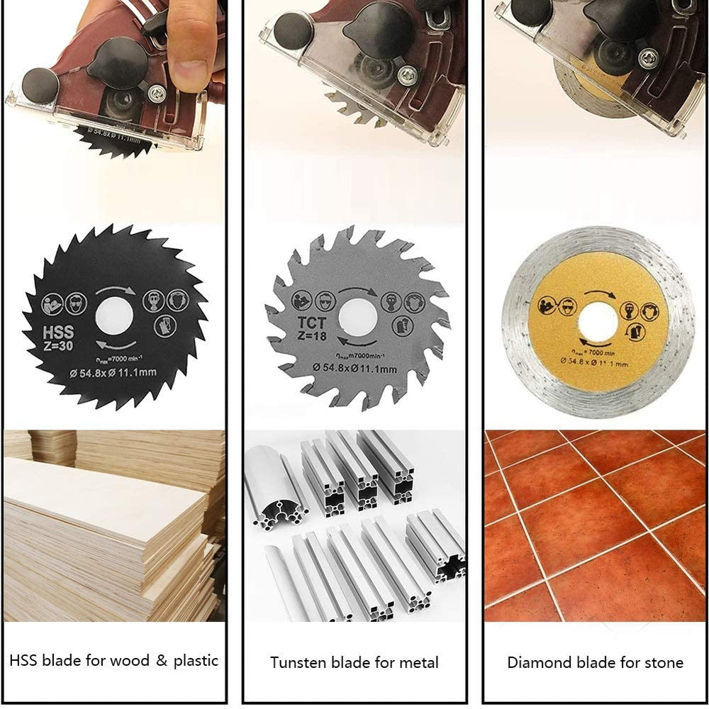 Multifunction Mini Circular Saw Machine 3 Set