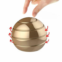 
              SANFENG Metal Spinning Top - VORTECON Kinetic Spinning Desk Toy
            