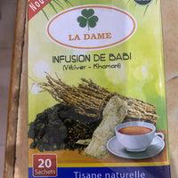 LA DAME Infusion de Babi ( Vétiver - Kamaré)