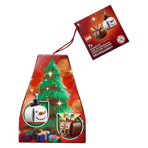 LEGO® Collection x Target Iconic Snowman and Reindeer Baubles 854050