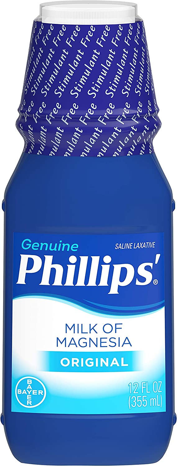 Phillips Lait de Magnesium liquide, bouteille de 355 mL DLC: 05/25 MCI