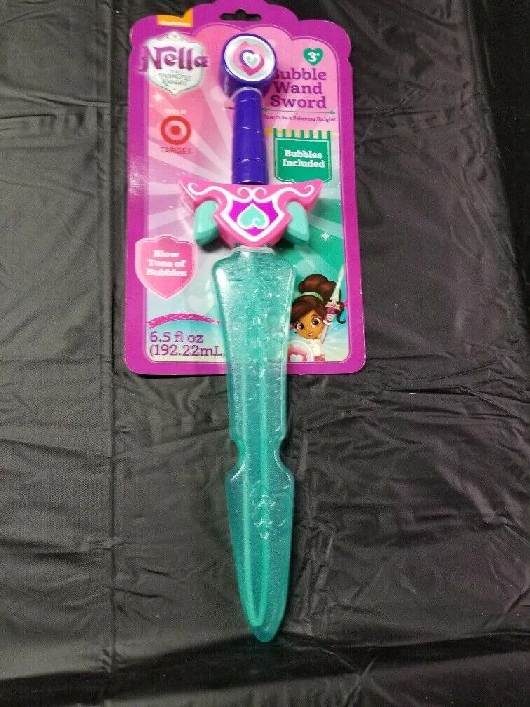 Nella The Princess Knight Bubble Wand Sword (bubbles Included) - Nickelodeon