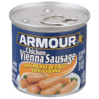 Armour Vienna Sausage, Chicken NET WT 4.6 OZ (130g)