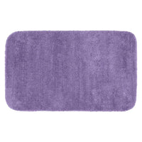 Traditional 127 x 76 cm Purple Nylon Bath Rug