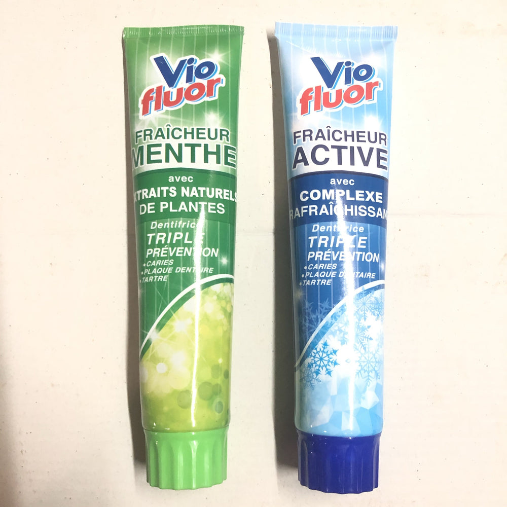 Dentifrice Fraicheur Menthe - Vio fluor - 125 mL