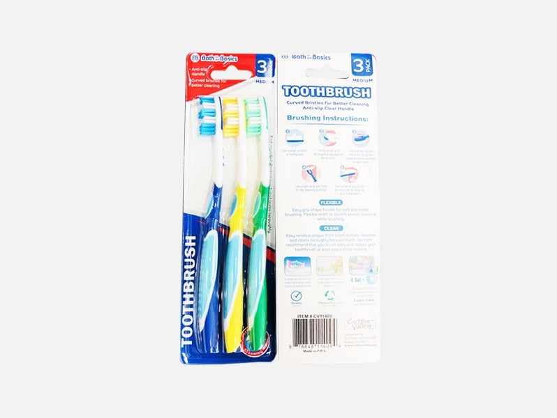 3 pcs  Toothbrush