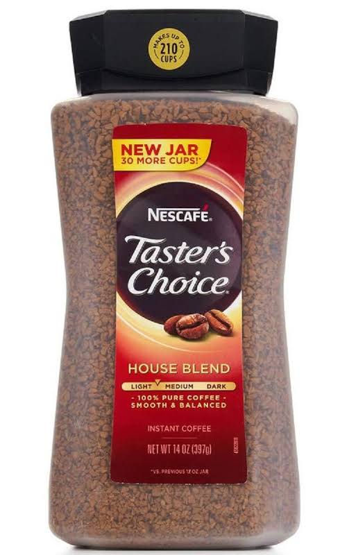 NESCAFE  Taster’r choice House blond Instant Coffee,(397g) DLC: 06-23MCI