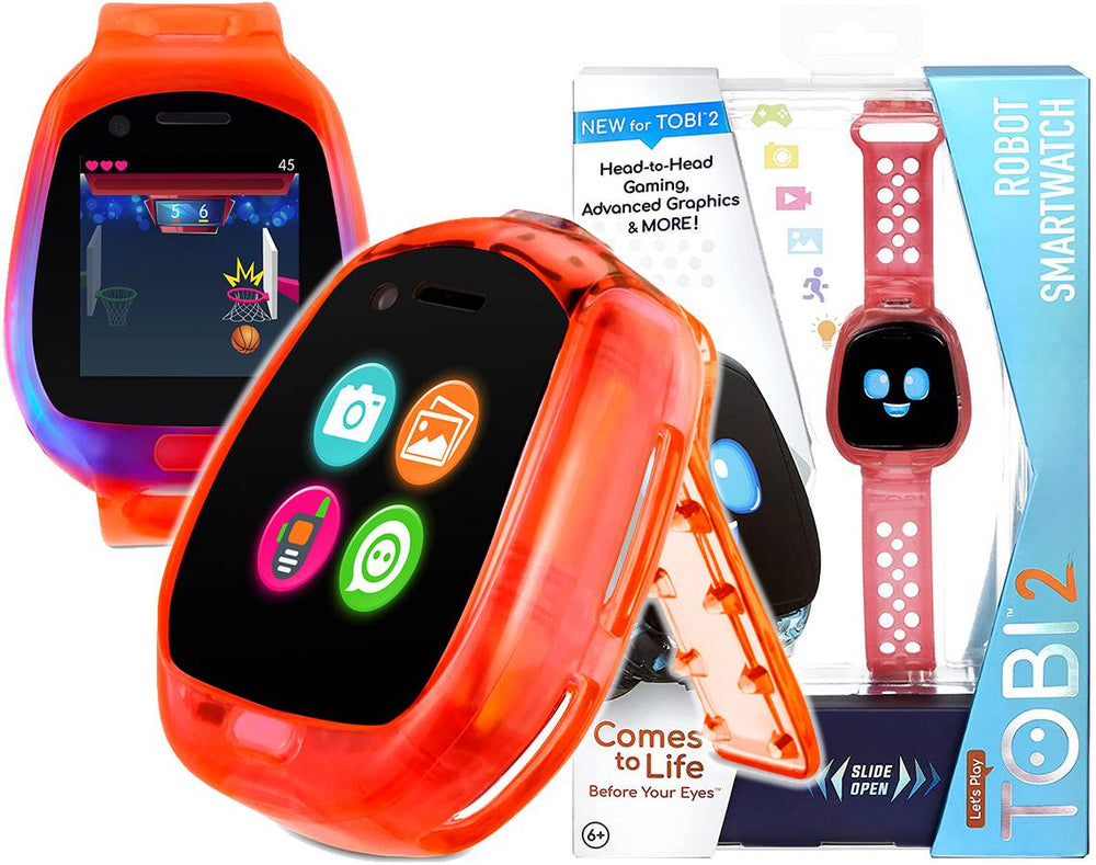 TOBI 2 ROBOT SMARTWATCH RED