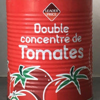 Double concentré de Tomates - Leader Price 880g DLC: AVRIL/21