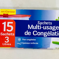 Folia Sachets Multi Usages de Congélation 3L