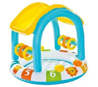 
              Intex Inflatable Sun Shaded Baby Pool, Baby 1-3Years
            