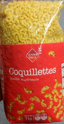 Coquillettes - Leader Price - 1 kg DLC: AVRIL/2023