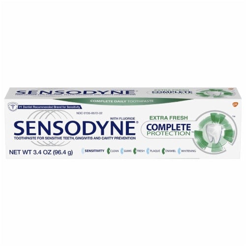 Sensodyne Complete Protection Toothpaste - 3.4oz DLC:11/22