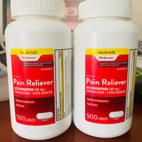 Pain Reliever acetaminophen 500 mg 10Ct DLC: 12/22