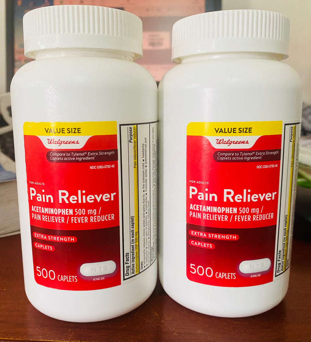 Pain Reliever acetaminophen 500 mg 10Ct DLC: 12/22