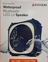 
              EcoXGear EcoEdge Pro Waterproof Bluetooth LED Lit Smart Speaker, 20W Blue
            