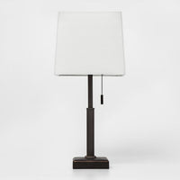 Square Stick with Outlet Table Lamps Bronze - Threshold™