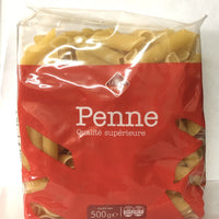 Penne - Leader Price - 500 g DLC:MAI/2023