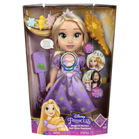 Disney Princess Magic In Motion Hair Glow Rapunzel Doll