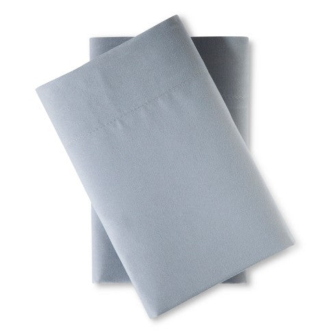 Standard Microfiber Pillowcase Set Gray - Room Essentials™