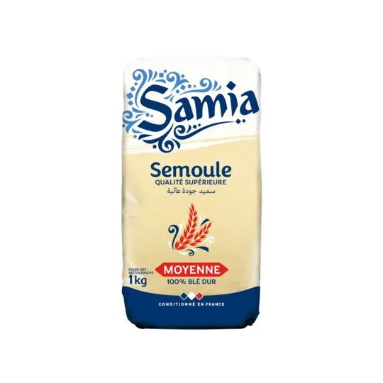 Semoule moyenne SAMIA 1kg DLC: 09/22